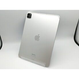 【中古】【赤ロム保証あり】Apple au 【SIMフリー】 iPad Pro 11インチ（第4世代） Cellular 128GB シルバー MNYD3J/A【鹿児島中町】保証期間1ヶ月【ランクA】