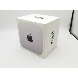 【未使用】Apple Mac mini M4(CPU:10C/GPU:10C) 16GB/512GB シルバー MU9E3J/A (M4・2024)【鹿児島中町】保証期間3ヶ月