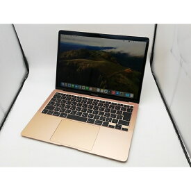 【中古】Apple MacBook Air 13インチ CTO (Early 2020) ゴールド Core i3(1.1G)/8G/256G/Iris Plus【鹿児島中町】保証期間1ヶ月【ランクA】