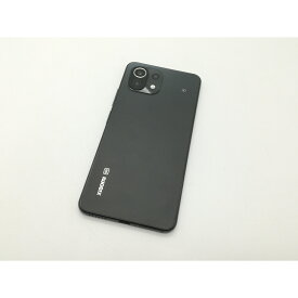 【中古】Xiaomi 国内版 【SIMフリー】 Mi 11 Lite 5G トリュフブラック 6GB 128GB M2101K9R【福岡天神】保証期間1ヶ月【ランクB】