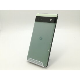 【中古】Google 国内版 【SIMフリー】 Pixel 6a セージ 6GB 128GB GB17L【福岡天神】保証期間1ヶ月【ランクA】