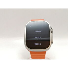 【中古】Apple Apple Watch Ultra2 49mm Cellular チタニウムケース/オレンジオーシャンバンド MREH3J/A【津田沼】保証期間1ヶ月【ランクA】