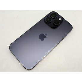 【中古】Apple docomo 【SIMフリー】 iPhone 14 Pro 128GB ディープパープル MQ0F3J/A【津田沼】保証期間1ヶ月【ランクB】