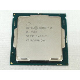 【中古】Intel Core i5-7500 (3.4GHz/TB:3.8GHz) bulk LGA1151/4C/4T/L3 6M/HD630/TDP65W【津田沼】保証期間1週間