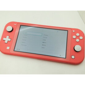 【中古】Nintendo Switch Lite 本体 コーラル HDH-S-PAZAA【高崎モントレー】保証期間1ヶ月【ランクA】