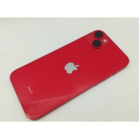 【中古】Apple 国内版 【SIMフリー】 iPhone 14 Plus 256GB (PRODUCT)RED MQ4P3J/A【高崎モントレー】保証期間1ヶ月【ランクA】