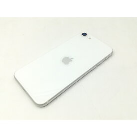 【中古】Apple SoftBank 【SIMロック解除済み】 iPhone SE（第2世代） 128GB ホワイト MHGU3J/A（後期型番）【高崎モントレー】保証期間1ヶ月【ランクB】