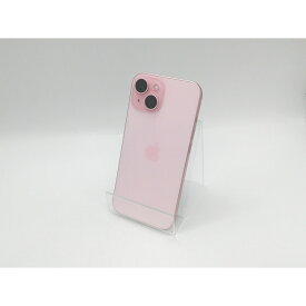 【中古】【赤ロム保証あり】Apple docomo 【SIMフリー】 iPhone 15 128GB ピンク MTMJ3J/A【高崎モントレー】保証期間1ヶ月【ランクA】