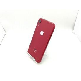 【中古】Apple docomo 【SIMロック解除済み】 iPhone XR 128GB (PRODUCT)RED MT0N2J/A【高崎モントレー】保証期間1ヶ月【ランクC】