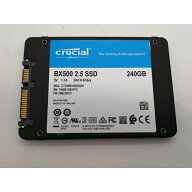 【中古】Crucial BX500(CT240BX500SSD1) 240GB/SSD/6GbpsSATA【大須アメ横】保証期間1週間