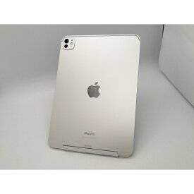 【中古】Apple 【Wi-Fi】 11インチ iPad Pro（M4/2024） 256GB シルバー 標準ガラス MVV93J/A【広島本通】保証期間1ヶ月【ランクA】