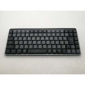 【中古】Logicool MX MECHANICAL MINI Clicky KX850CC 青軸 [グラファイト]【広島本通】保証期間1週間