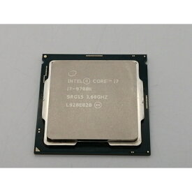 【中古】Intel Core i7-9700K (3.6GHz/TB:4.9GHz/SRG15/R0) bulk LGA1151/8C/8T/L3 12M/UHD630/TDP95W【広島本通】保証期間1週間