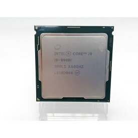 【中古】Intel Core i9-9900K (3.6GHz/TB:5GHz/SRELS/P0) bulk LGA1151/8C/16T/L3 16M/UHD630/TDP95W【スマーク伊勢崎】保証期間1週間
