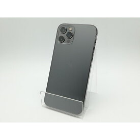 【中古】Apple au 【SIMロック解除済み】 iPhone 12 Pro 256GB グラファイト MGM93J/A【柏】保証期間1ヶ月【ランクB】