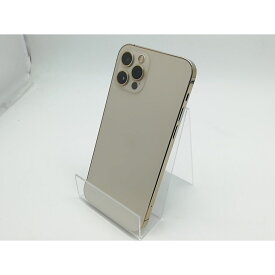 【中古】Apple au 【SIMロック解除済み】 iPhone 12 Pro 256GB ゴールド MGMC3J/A【柏】保証期間1ヶ月【ランクC】