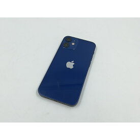 【中古】Apple SoftBank 【SIMロック解除済み】 iPhone 12 mini 64GB ブルー MGAP3J/A【千葉】保証期間1ヶ月【ランクC】