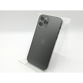 【中古】【赤ロム保証あり】Apple au 【SIMロック解除済み】 iPhone 12 Pro 256GB グラファイト MGM93J/A【中野】保証期間1ヶ月【ランクB】