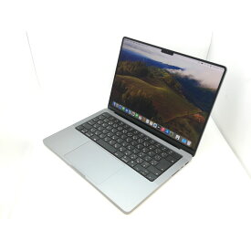 【中古】Apple MacBook Pro 14インチ M1Pro(CPU:10C/GPU:16C) 1TB スペースグレイ MKGQ3J/A (14インチ, 2021)【中野】保証期間1ヶ月【ランクB】
