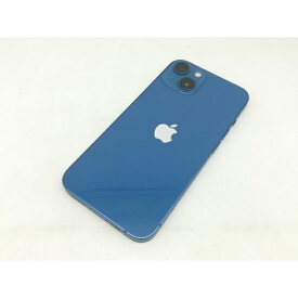 【中古】Apple iPhone 13 128GB ブルー （国内版SIMロックフリー） MLNG3J/A【宇田川】保証期間1ヶ月【ランクB】