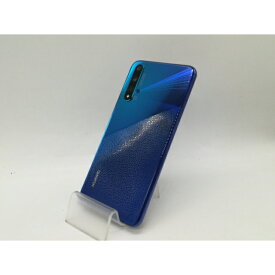 【中古】Huawei 国内版 【SIMフリー】 nova 5T クラッシュブルー 8GB 128GB YAL-L21【道玄坂】保証期間1ヶ月【ランクB】