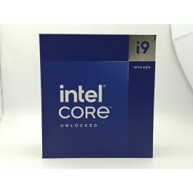 【未使用】Intel Core i9-14900K(3.2GHz) Box LGA1700/24C(P:8C/E:16C)/32T/L3 36M/UHD770/PBP125W【道玄坂】保証期間1週間