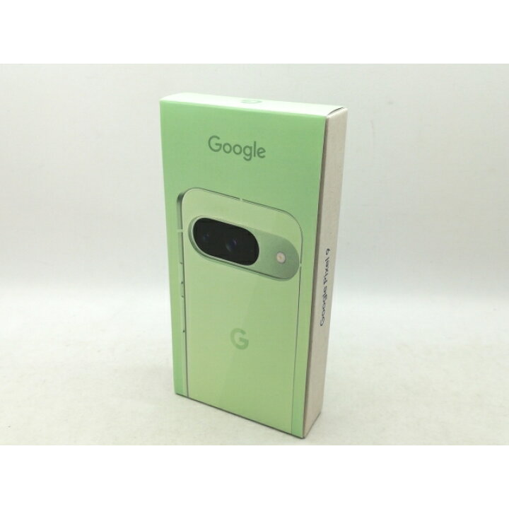 中古】Google 国内版 【SIMフリー】 Pixel 9 ウインターグリーン 12GB 