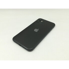【中古】Apple au 【SIMロック解除済み】 iPhone 11 128GB ブラック MWM02J/A【神戸】保証期間1ヶ月【ランクB】