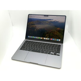 【中古】Apple MacBook Air 13インチ 256GB MLXW3J/A スペースグレイ (M2・2022)【神戸】保証期間1ヶ月【ランクB】