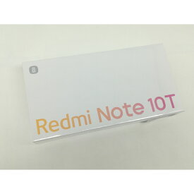 【未使用】Xiaomi IIJmio 【SIMフリー】 Redmi Note 10T レイクブルー 4GB 64GB 22021119KR【日本橋3】保証期間3ヶ月