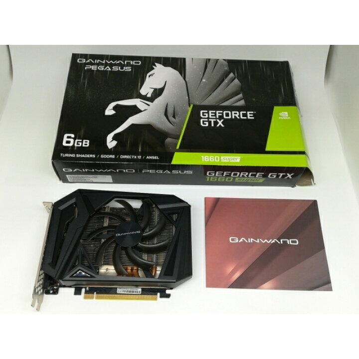 楽天市場】【中古】Gainward GeForce GTX 1660 SUPER Pegasus 