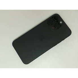【中古】Apple 国内版 【SIMフリー】 iPhone 15 Pro Max 256GB ブラックチタニウム MU6P3J/A【日本橋3】保証期間1ヶ月【ランクA】
