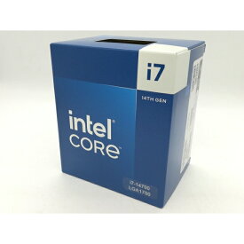【未使用】Intel Core i7-14700(2.1GHz) Box LGA1700/20C(P:8C/E:12C)/28T/L3 30M/UHD 770/PBP65W【日本橋3】保証期間1週間