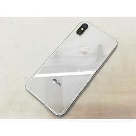 【中古】Apple docomo 【SIMロック解除済み】 iPhone X 64GB シルバー MQAY2J/A【戸塚】保証期間1ヶ月【ランクB】