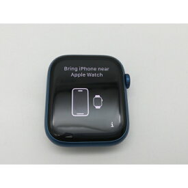 【中古】Apple Apple Watch Series7 45mm GPS ブルーアルミ/スポーツバンド アビスブルー【大須2】保証期間1ヶ月【ランクA】