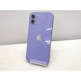 【中古】Apple docomo 【SIMロック解除済み】 iPhone 12 128GB パープル MJNJ3J/A【仙台駅東口】保証期間1ヶ月【ランクC】