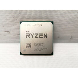 【中古】AMD Ryzen 9 5900X (3.7GHz/TC:4.8GHz) BOX AM4/12C/24T/L3 64MB/TDP105W【仙台駅東口】保証期間1週間