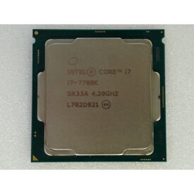 【中古】Intel Core i7-7700K (4.2GHz/TB:4.5GHz) BOX LGA1151/4C/8T/L3 8M/HD630/TDP91W【大須】保証期間1週間