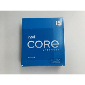 【中古】Intel Core i5-11600K (3.9GHz/TB:4.9GHz) BOX LGA1200/6C/12T/L3 12M/UHD750/TDP125W【大須】保証期間1週間