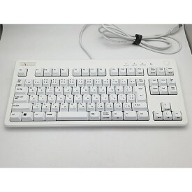 【中古】東プレ REALFORCE R3 R3UC21 [有線/テンキーレス/日本語配列/ホワイト/静音/45g]【秋葉2号】保証期間1週間