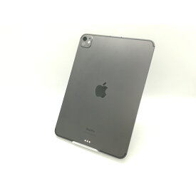 【中古】Apple 国内版 【SIMフリー】 11インチ iPad Pro（M4/2024） 256GB スペースブラック 標準ガラス MVW13J/A【秋葉4号】保証期間1ヶ月【ランクA】