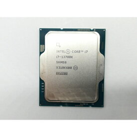 【中古】Intel Core i7-13700K(3.4GHz) Box LGA1700/16C(P:8C/E:8C)/24T/L3 30M/UHD 770/PBP125W【秋葉4号】保証期間1週間