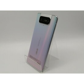 【中古】ASUS 国内版 【SIMフリー】 ZenFone 7 パステルホワイト 8GB 128GB ZS670KS-WH128S8【博多】保証期間1ヶ月【ランクB】