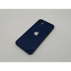 【中古】Apple au 【SIMロック解除済み】 iPhone 12 mini 64GB ブルー MGAP3J/A【博多】保証期間1ヶ月【ランクA】
