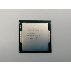 【中古】Intel Core i7-6700K (4.0GHz/TB:4.2GHz/SR2L0) bulk LGA1151/4C/8T/L3 8M/HD530/TDP91W【博多】保証期間1週間