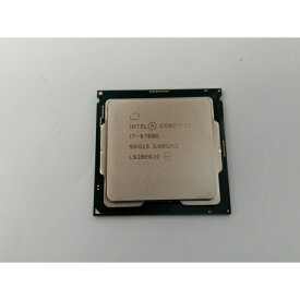 【中古】Intel Core i7-9700K (3.6GHz/TB:4.9GHz/SRG15/R0) bulk LGA1151/8C/8T/L3 12M/UHD630/TDP95W【博多】保証期間1週間