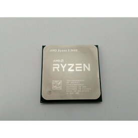 【中古】AMD Ryzen 5 3600 (3.6GHz/TC:4.2GHz) BOX AM4/6C/12T/L3 32MB/TDP65W【博多】保証期間1週間