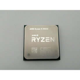 【中古】AMD Ryzen 9 3900X (3.8GHz/TC:4.6GHz) BOX AM4/12C/24T/L3 64MB/TDP105W【博多】保証期間1週間