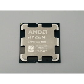 【中古】AMD Ryzen 5 8600G (4.3GHz/TC:5.0GHz) BOX AM5/6C/12T/L3 16MB/Radeon760M/TDP65W【博多】保証期間1週間