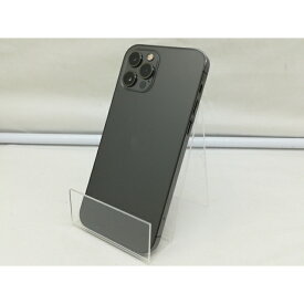 【中古】Apple au 【SIMロック解除済み】 iPhone 12 Pro 256GB グラファイト MGM93J/A【川崎】保証期間1ヶ月【ランクC】